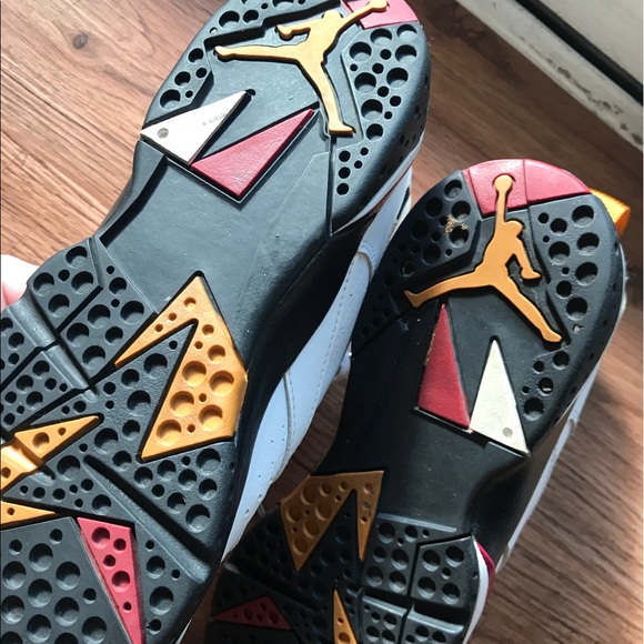 Jordan Cardinal 7s size 5Y - Picture 7 of 8